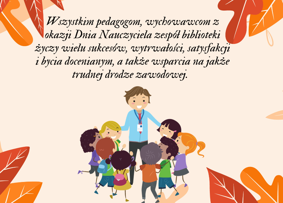 Życzenia dla nauczycieli